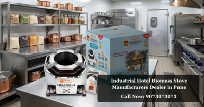 Industrial Hotel Biomass Stove Manufacturers Dealer in Pune
