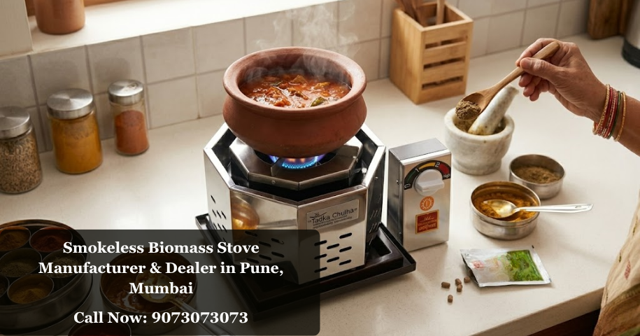 Smokeless Biomass Stove Manufacturer & Dealer in Pune, Mumbai