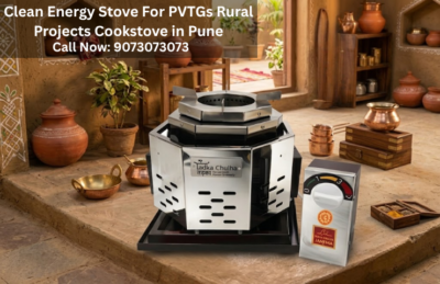 Clean Energy Stove For PVTGs Rural Projects Cookstove in Pune
