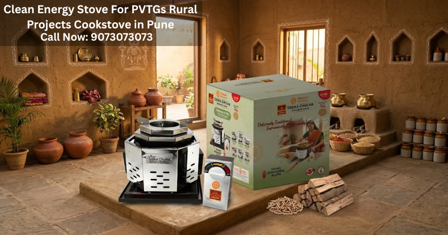 Clean Energy Stove For PVTGs Rural Projects Cookstove in Pune