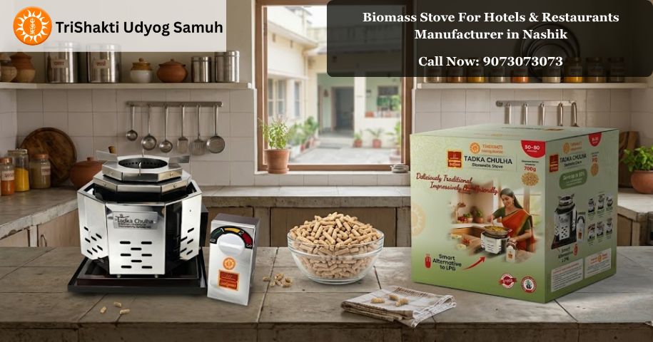 Biomass Stove For Hotels & Restaurants Manufacturer in Nashik