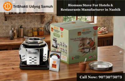 Biomass Stove For Hotels & Restaurants Manufacturer in Nashik
